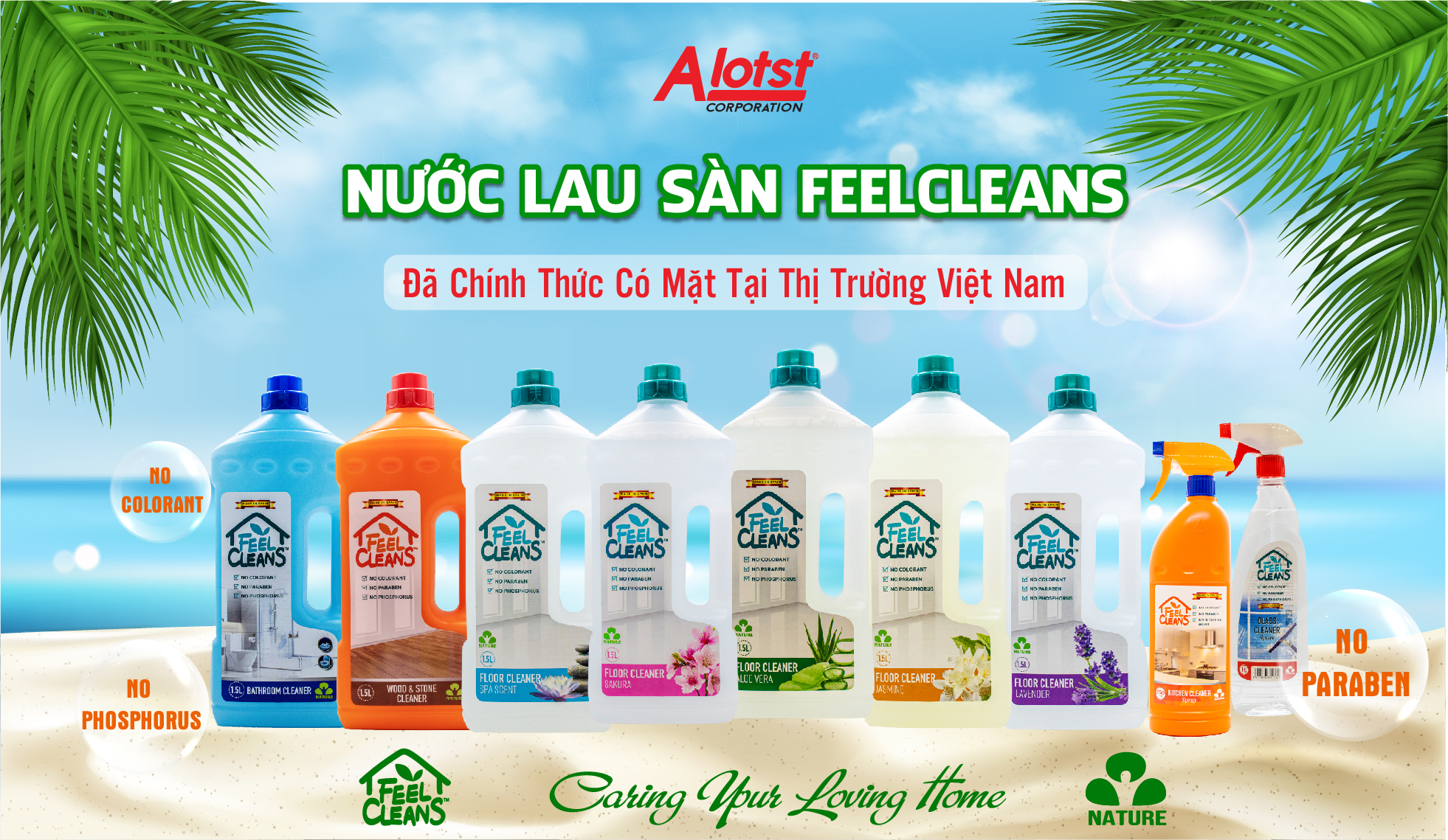 Thương hiệu FeelCleans đã “đặt chân” đến Việt Nam!!!