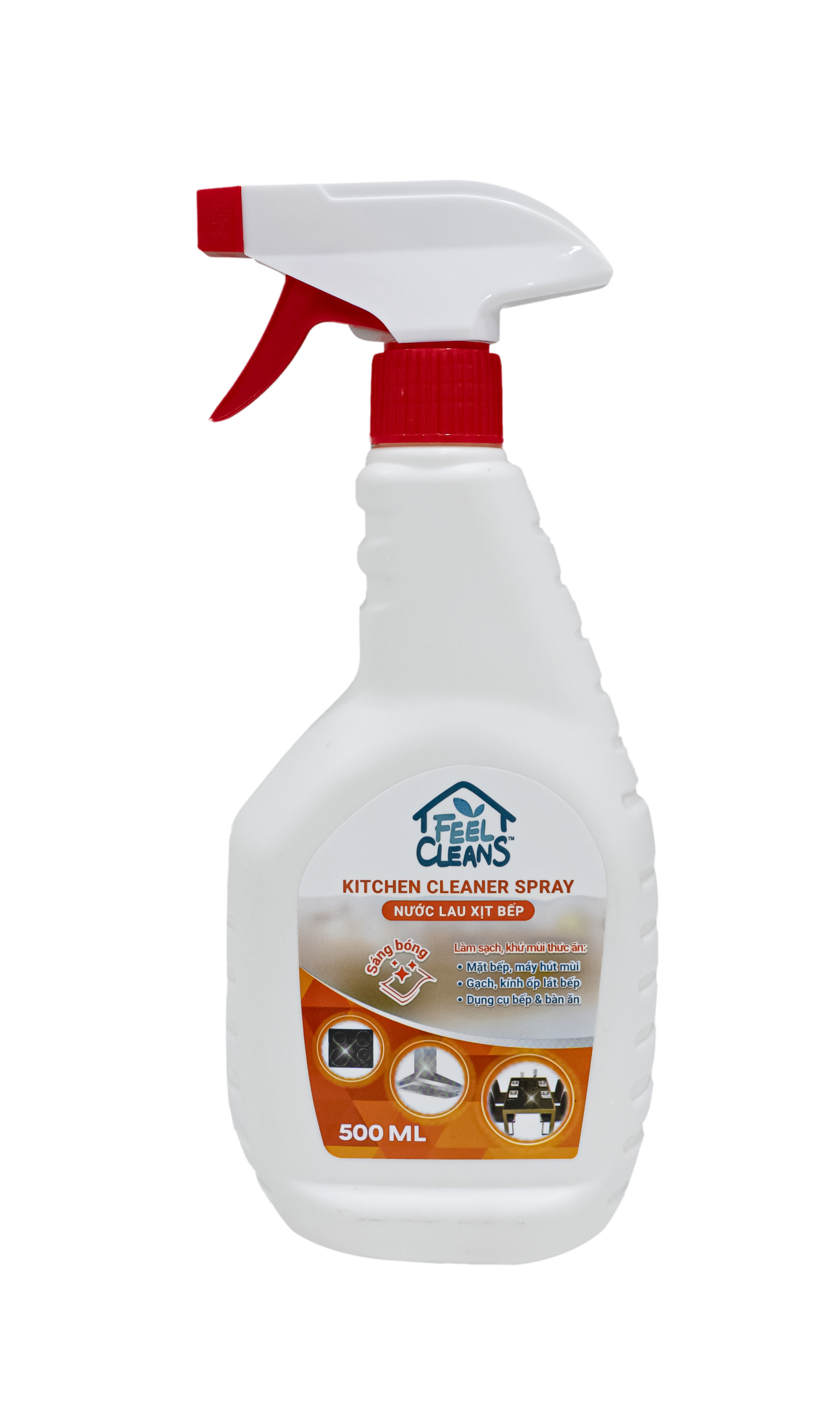  Nước lau xịt bếp FeelCleans - 500ml