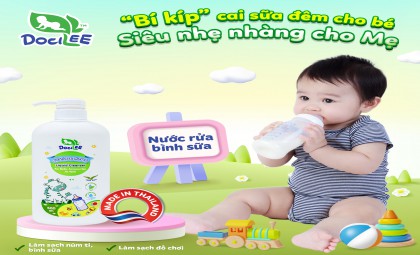  “Bí kíp” cai sữa đêm cho bé siêu nhẹ nhàng cho mẹ